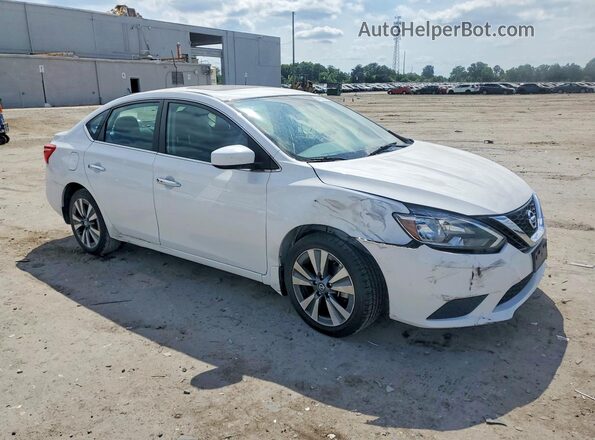 3N1AB7APXKY429127 2019 NISSAN SENTRA White Front right