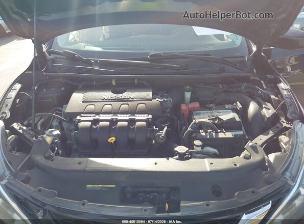 3N1AB7APXKY457848 2019 NISSAN SENTRA Black უკანა ხედი