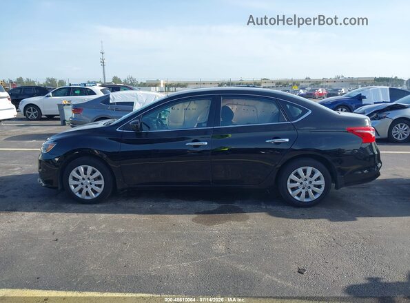 3N1AB7APXKY457848 2019 NISSAN SENTRA Black სალონის 360-გრადუსიანი ხედი