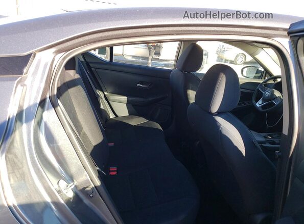 3N1AB8BV0MY232635 2021 NISSAN SENTRA Gray Հետևի նստատեղերի տեսք