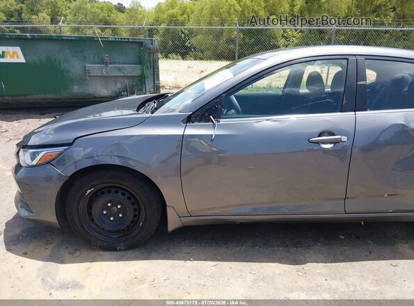 3N1AB8BV0MY304109 2021 NISSAN SENTRA Gray 