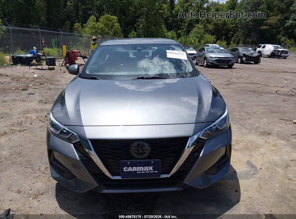 3N1AB8BV0MY304109 2021 NISSAN SENTRA Gray Սարքավորումների վահանակի տեսք
