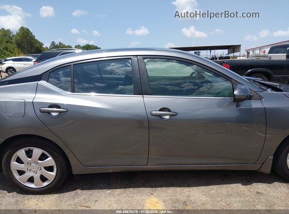 3N1AB8BV0MY304109 2021 NISSAN SENTRA Gray Սալոնի հետևի տեսք