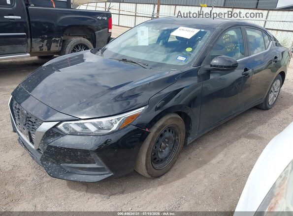 3N1AB8BV0PY299823 2023 NISSAN SENTRA Black Vista tres cuartos delantera izquierda