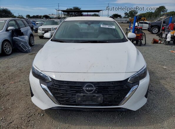 3N1AB8BV0RY313819 2024 NISSAN SENTRA Белый Вид спереди