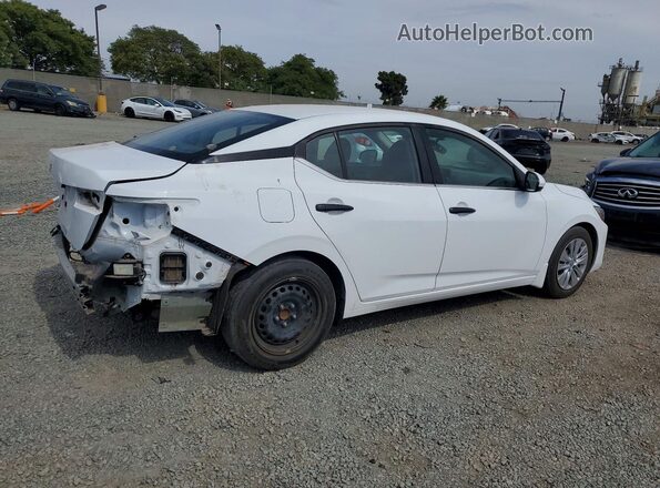 3N1AB8BV0RY313819 2024 NISSAN SENTRA Белый Задняя правая четверть