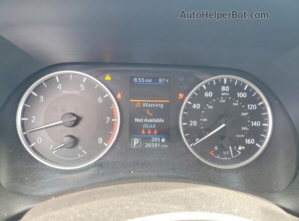 3N1AB8BV0RY313819 2024 NISSAN SENTRA Белый Вид щитка приборов