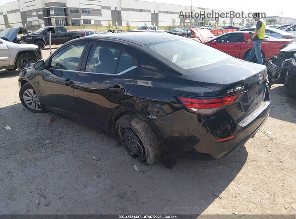3N1AB8BV0RY386186 2024 NISSAN SENTRA Черный Задняя левая четверть