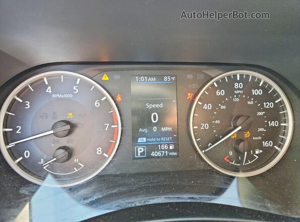 3N1AB8BV0SY276518 2025 NISSAN SENTRA White Instrument cluster view