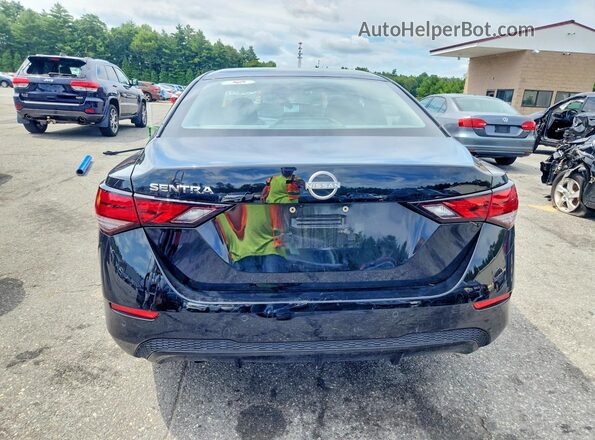 3N1AB8BV0SY314975 2025 NISSAN SENTRA Black Вид ззаду