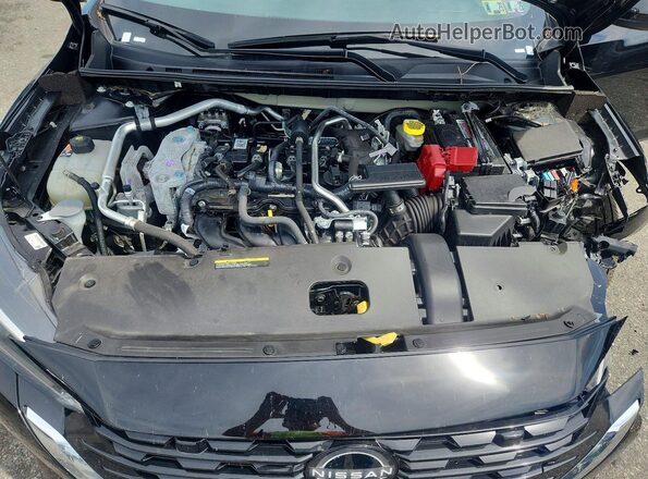 3N1AB8BV0SY314975 2025 NISSAN SENTRA Black Вид задньої частини салону