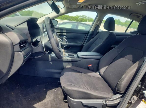 3N1AB8BV0SY314975 2025 NISSAN SENTRA Black Вид салону спереду
