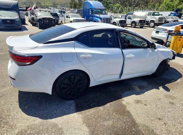 3N1AB8BV1LY258255 2020 NISSAN SENTRA White Հետևի աջ