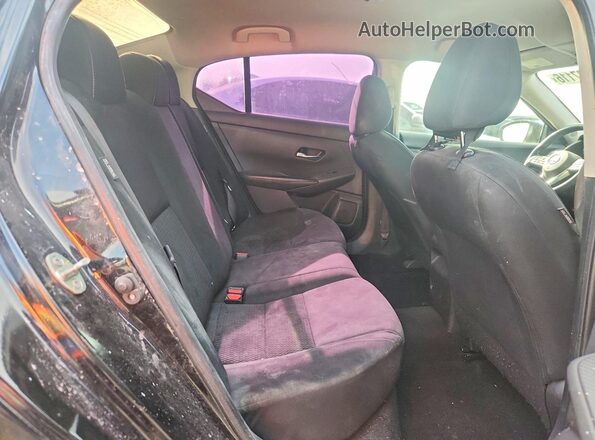3N1AB8BV1MY212054 2021 NISSAN SENTRA Black Հետևի նստատեղերի տեսք