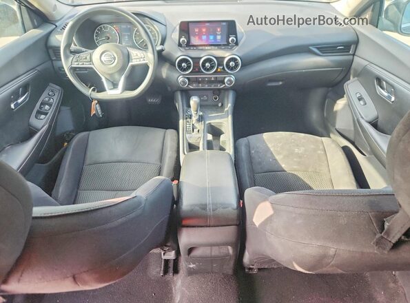 3N1AB8BV1MY212054 2021 NISSAN SENTRA Black Առջևի վահանակի տեսք
