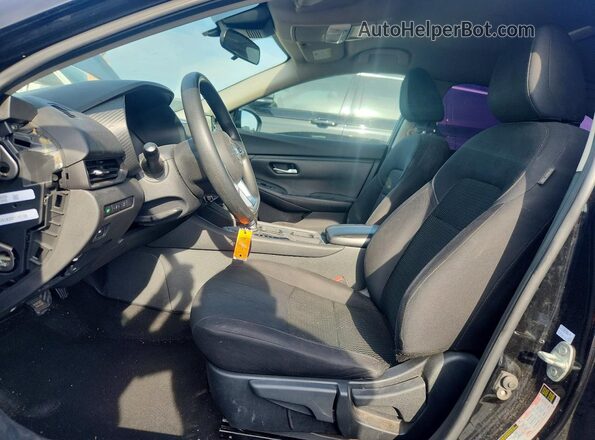 3N1AB8BV1MY212054 2021 NISSAN SENTRA Black Սալոնի դիմացի տեսք