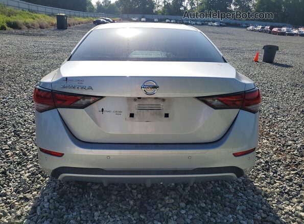 3N1AB8BV1MY285313 2021 NISSAN SENTRA Silver უკანა ხედი
