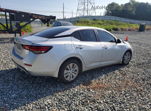 3N1AB8BV1MY285313 2021 NISSAN SENTRA Silver უკანა მარჯვენა
