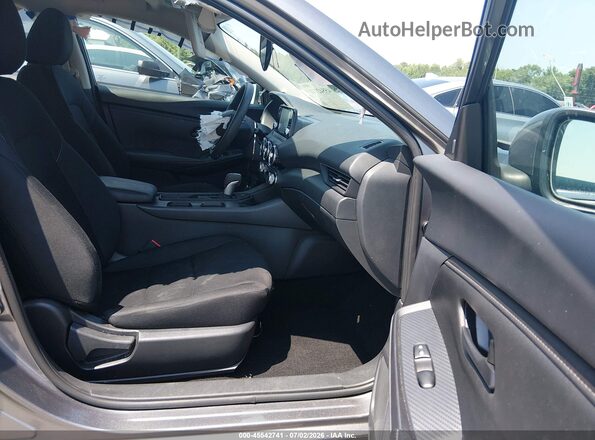 3N1AB8BV1RY318530 2024 NISSAN SENTRA Серый Вид салона спереди