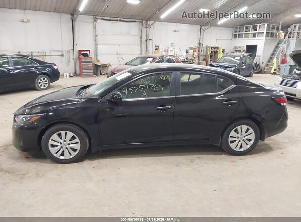 3N1AB8BV1SY367846 2025 NISSAN SENTRA Black 360 interior view