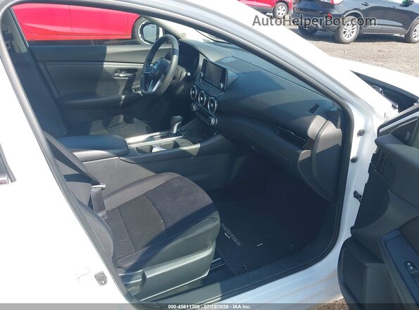 3N1AB8BV2LY212000 2020 NISSAN SENTRA White Widok wnętrza z przodu