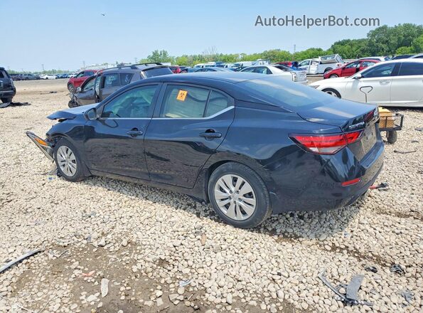 3N1AB8BV2MY242762 2021 NISSAN SENTRA Черный Задняя левая четверть