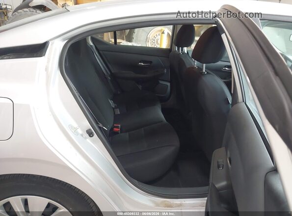 3N1AB8BV2MY270870 2021 NISSAN SENTRA Silver VIN sticker view