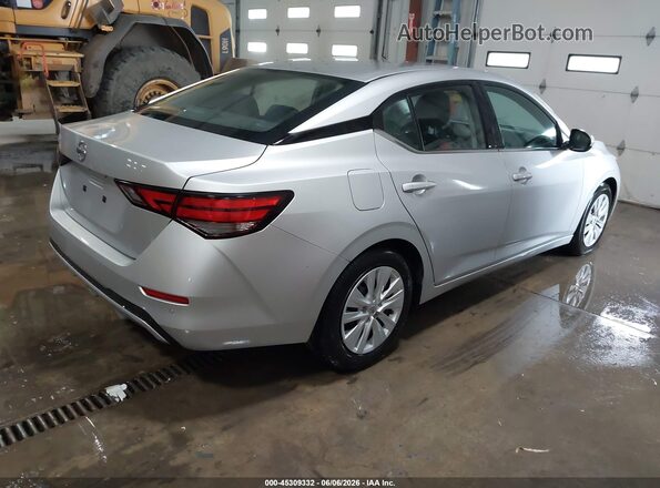 3N1AB8BV2MY270870 2021 NISSAN SENTRA Silver Rear right