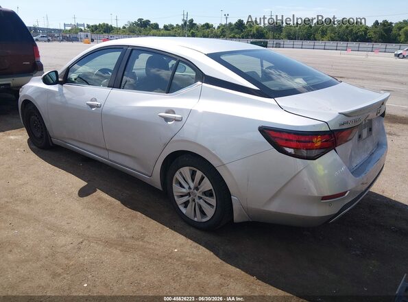 3N1AB8BV2MY285191 2021 NISSAN SENTRA Silver Задня ліва чверть