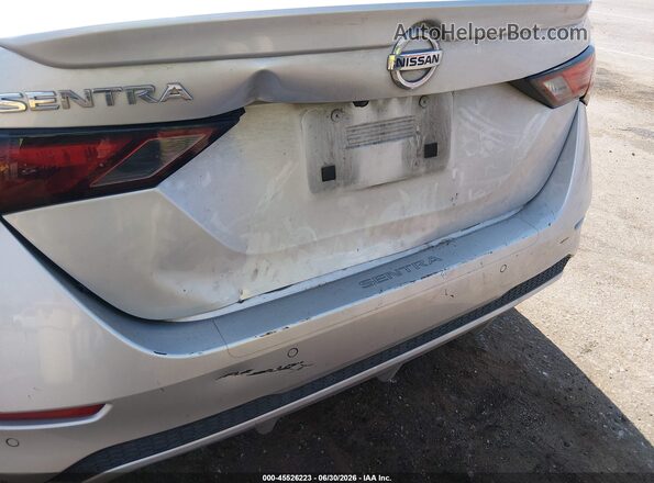 3N1AB8BV2MY285191 2021 NISSAN SENTRA Silver Вид спереду