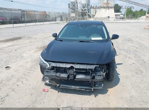 3N1AB8BV2NY206765 2022 NISSAN SENTRA Черный Вид щитка приборов