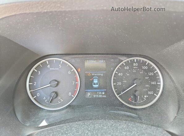 3N1AB8BV2RY280466 2024 NISSAN SENTRA Серый Вид щитка приборов