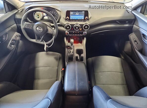 3N1AB8BV2RY282007 2024 NISSAN SENTRA Gray Widok deski rozdzielczej