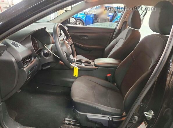 3N1AB8BV2SY260627 2025 NISSAN SENTRA Black Вид салону спереду
