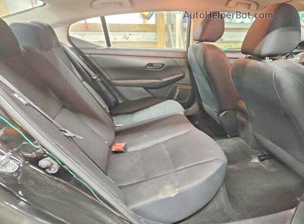 3N1AB8BV2SY260627 2025 NISSAN SENTRA Black Вид задніх сидінь