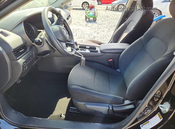 3N1AB8BV2SY345208 2025 NISSAN SENTRA Black წინა სალონის ხედი