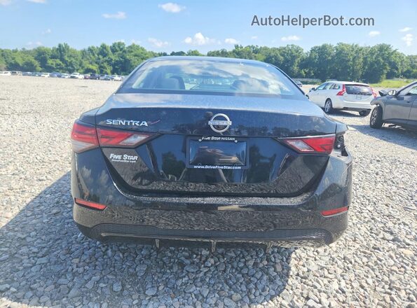 3N1AB8BV2SY345208 2025 NISSAN SENTRA Black უკანა ხედი