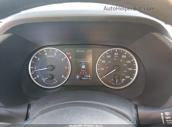 3N1AB8BV3MY210841 2021 NISSAN SENTRA Gray Vista de los asientos traseros
