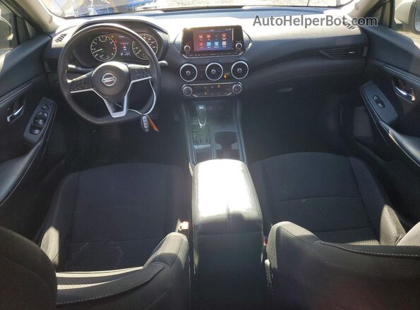 3N1AB8BV3MY240020 2021 NISSAN SENTRA Silver Առջևի վահանակի տեսք