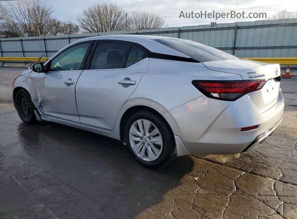 3N1AB8BV3MY257416 2021 NISSAN SENTRA Silver Rear left