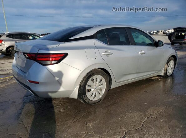 3N1AB8BV3MY257416 2021 NISSAN SENTRA Silver Rear right