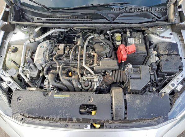3N1AB8BV3MY257416 2021 NISSAN SENTRA Silver Rear interior view
