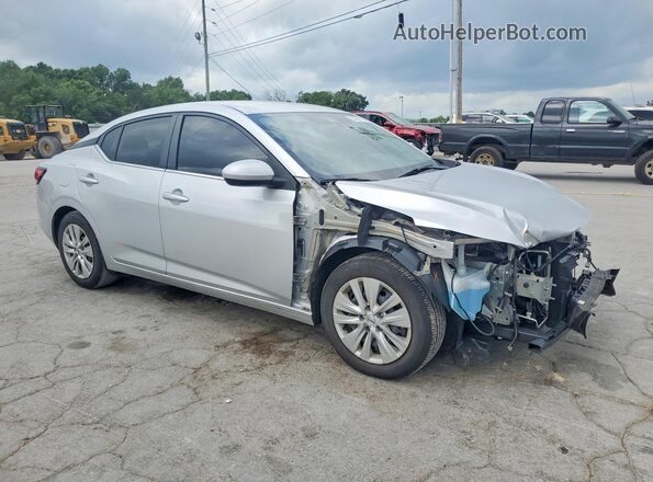3N1AB8BV3PY243729 2023 NISSAN SENTRA Silver Передня права чверть