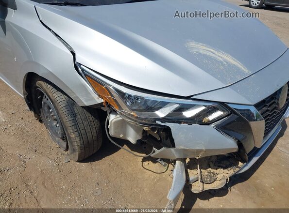 3N1AB8BV3PY301600 2023 NISSAN SENTRA Silver Widok z przodu