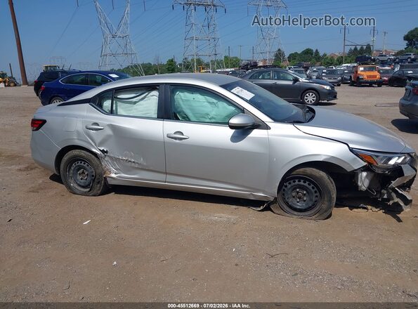 3N1AB8BV3PY301600 2023 NISSAN SENTRA Silver Widok wnętrza 360 stopni