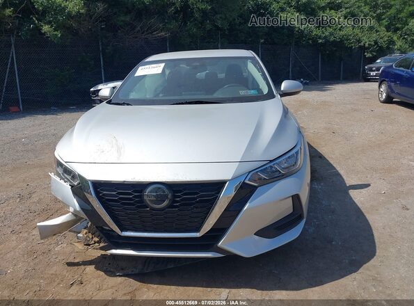 3N1AB8BV3PY301600 2023 NISSAN SENTRA Silver Widok wnętrza z tyłu