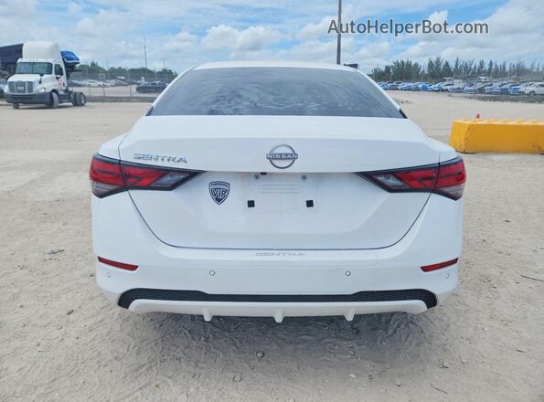 3N1AB8BV3RY248464 2024 NISSAN SENTRA White უკანა ხედი