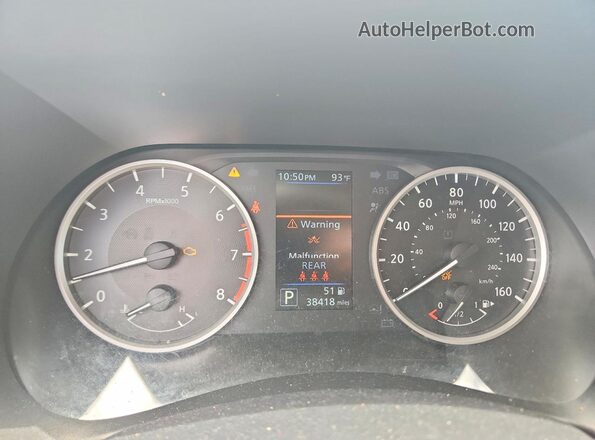 3N1AB8BV3RY248464 2024 NISSAN SENTRA White ხელსაწყოთა პანელის ხედი