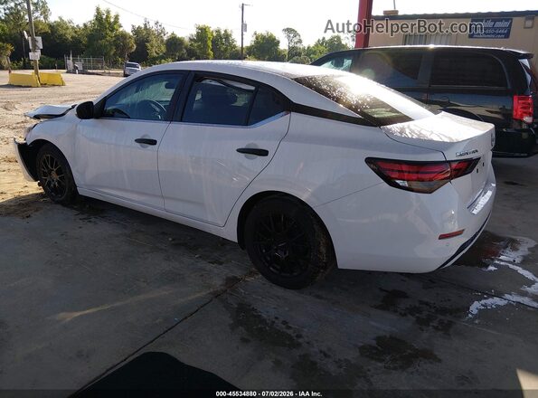 3N1AB8BV3RY309988 2024 NISSAN SENTRA Белый Задняя левая четверть