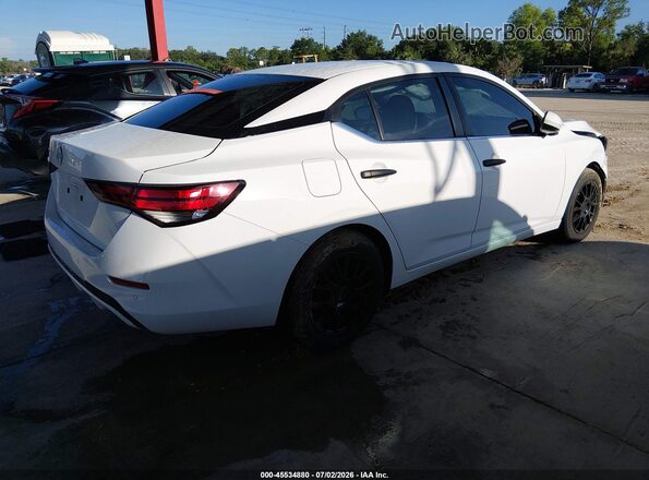 3N1AB8BV3RY309988 2024 NISSAN SENTRA Белый Задняя правая четверть